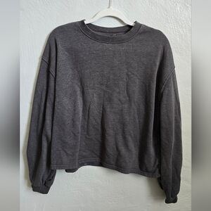 Banana Republic Women's Charcoal Sweatshirt